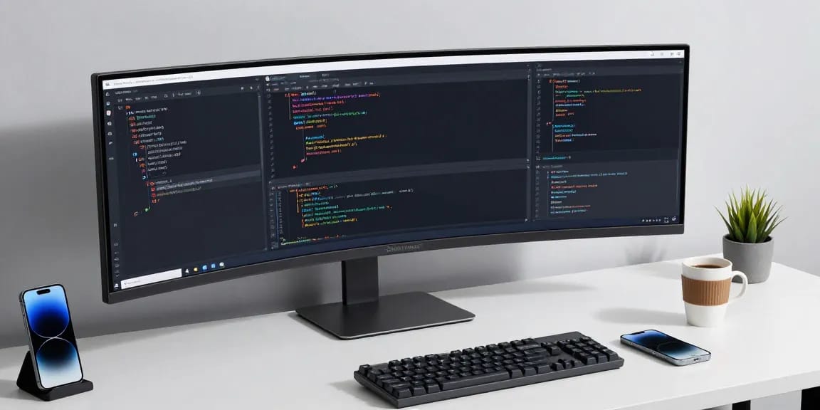 GO8net software development platform with robust cybersecurity and advanced AI technology in modern setup.