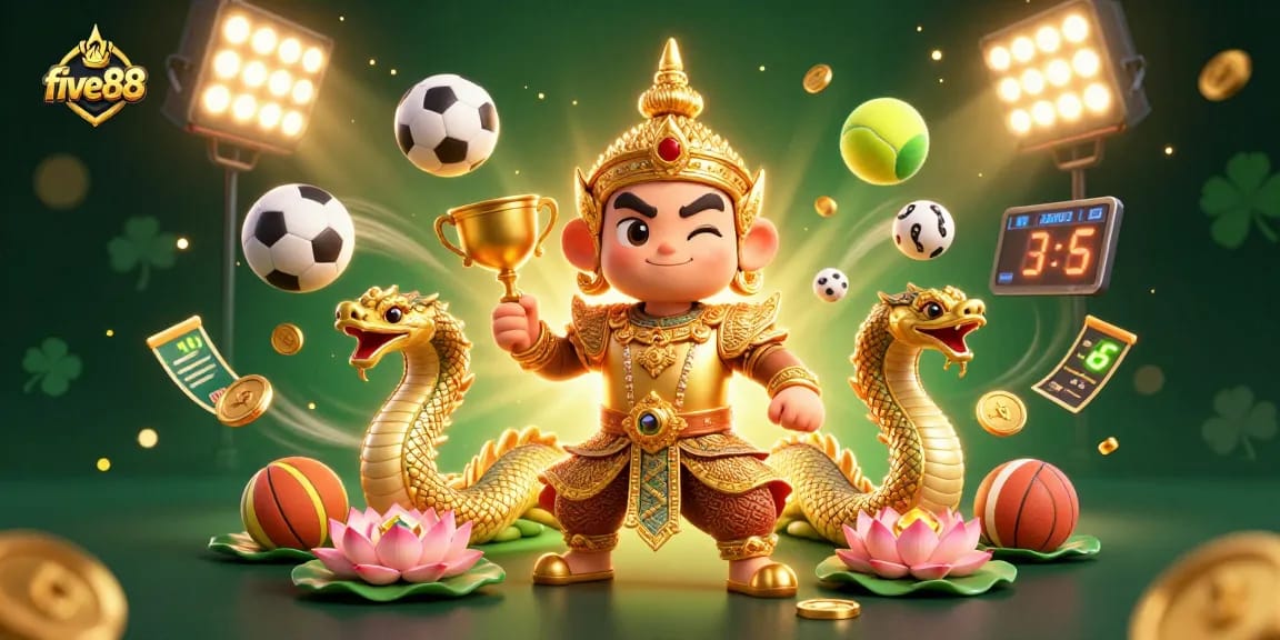 Experience the excitement of five88 with captivating casino characters and dynamic betting elements.