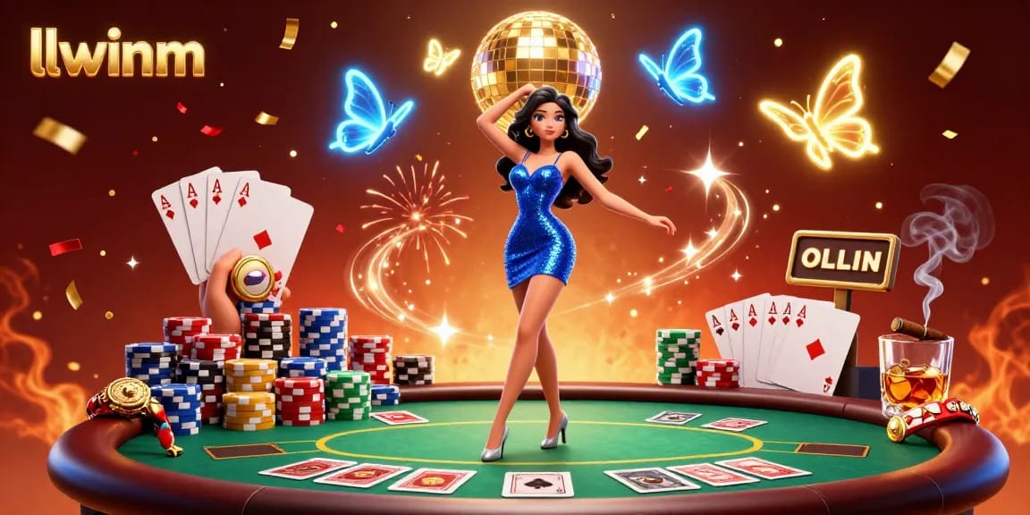 Experience gaming excitement at llwinm with vibrant casino elements and stunning 3D visuals.