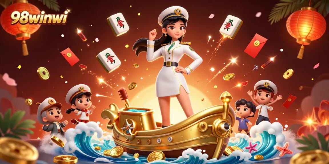 Experience thrilling gameplay with 98winwi in this vibrant casino-themed illustration.