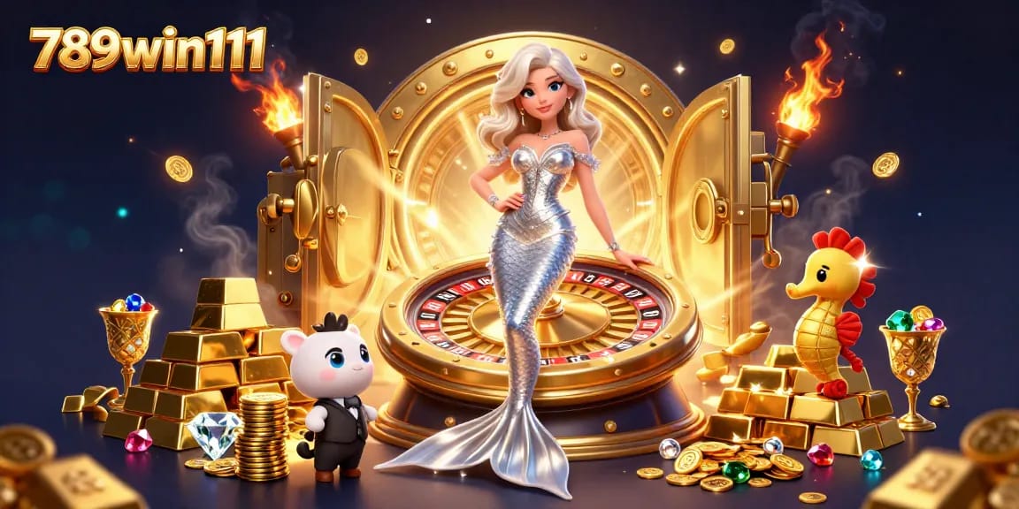 Experience thrilling moments with 789win111 at the vibrant online casino featuring roulette and treasure.