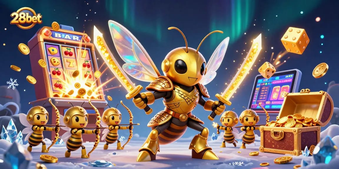 Experience thrilling gaming action with 28bet's captivating casino visualization.