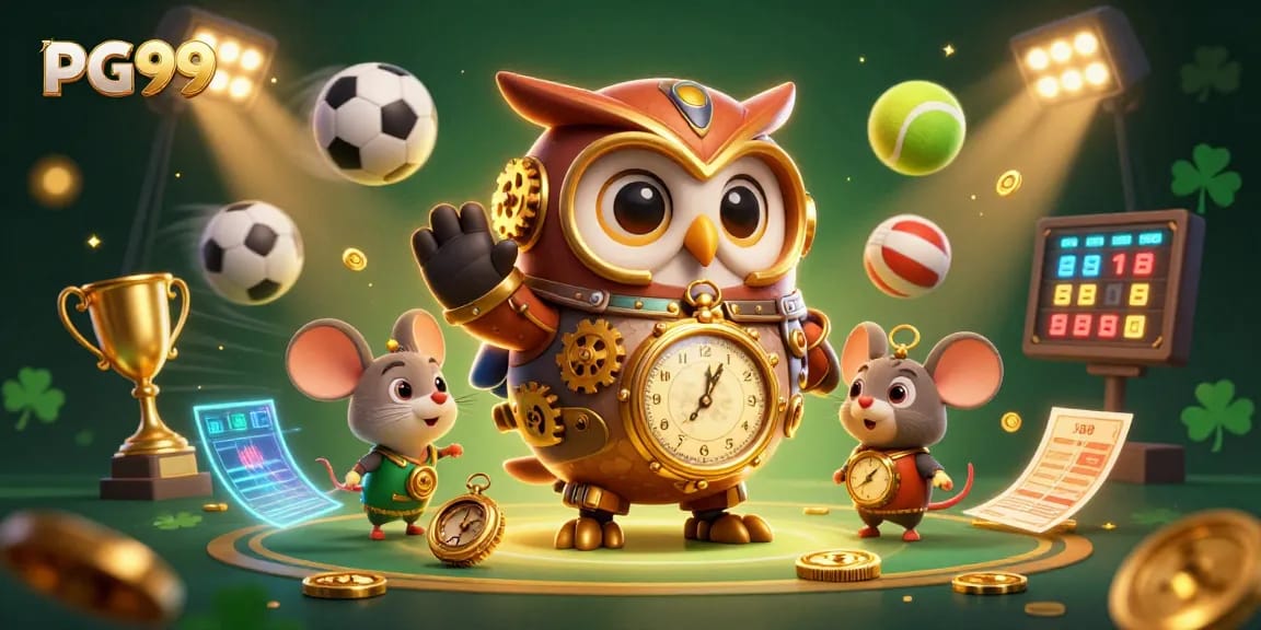 Experience thrilling gaming with PG99's captivating casino adventure and vibrant 3D characters.