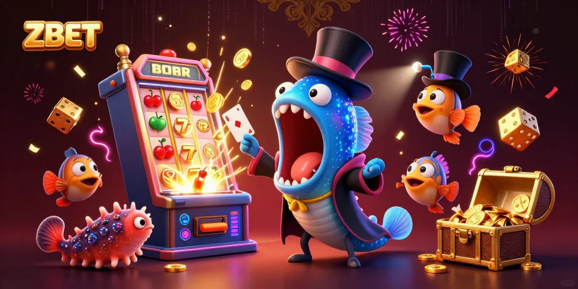 ZBET offers exhilarating card tricks amidst vibrant casino elements, showcasing thrilling gaming excitement.