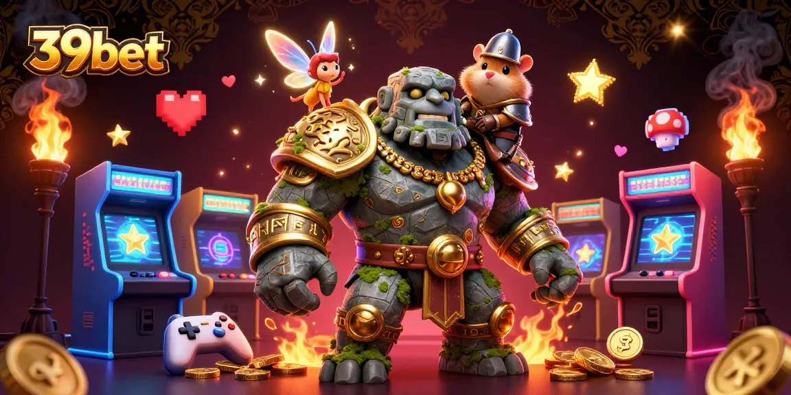 Experience thrilling gameplay with 39bet in this vibrant casino-inspired illustration featuring magic and adventure.