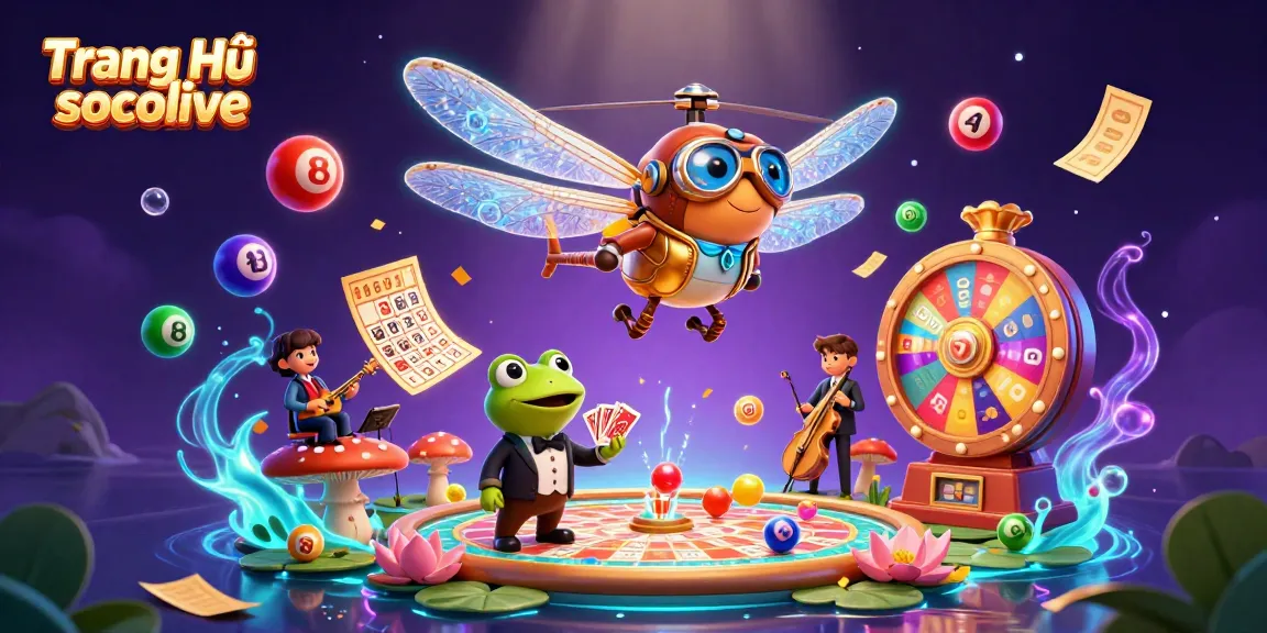 Experience the excitement of gambling at Trang Chủ socolive with vibrant casino elements.