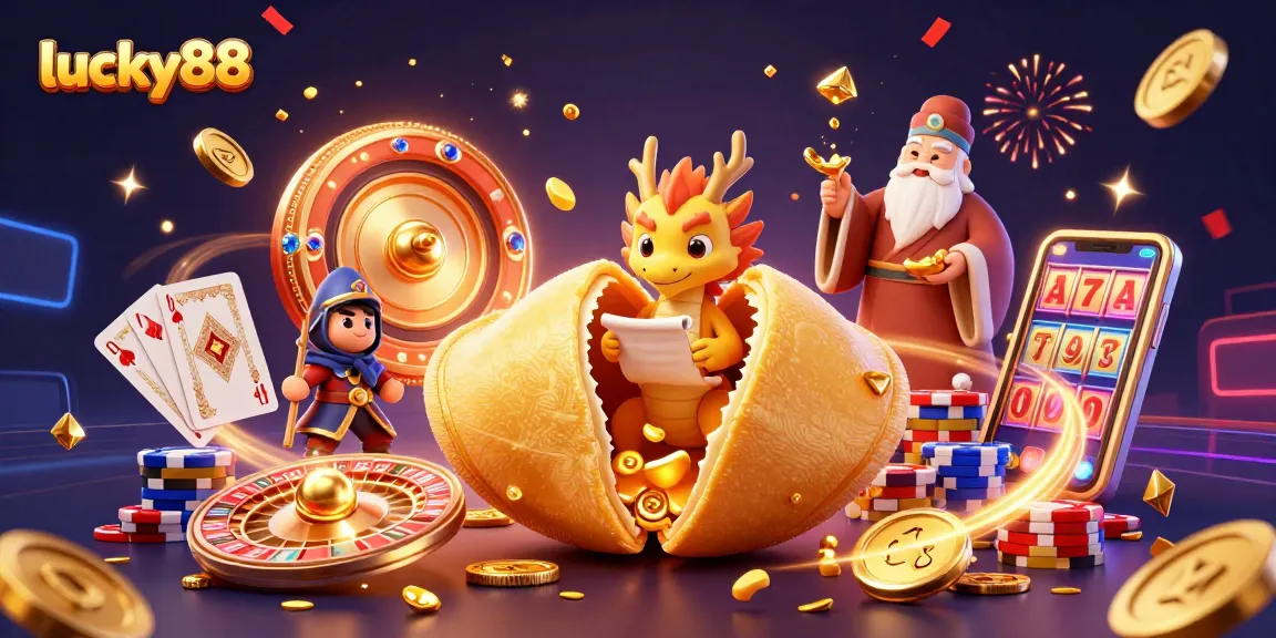 Experience the thrilling moments at lucky88 with golden coins and dynamic game elements in a vibrant casino environment.