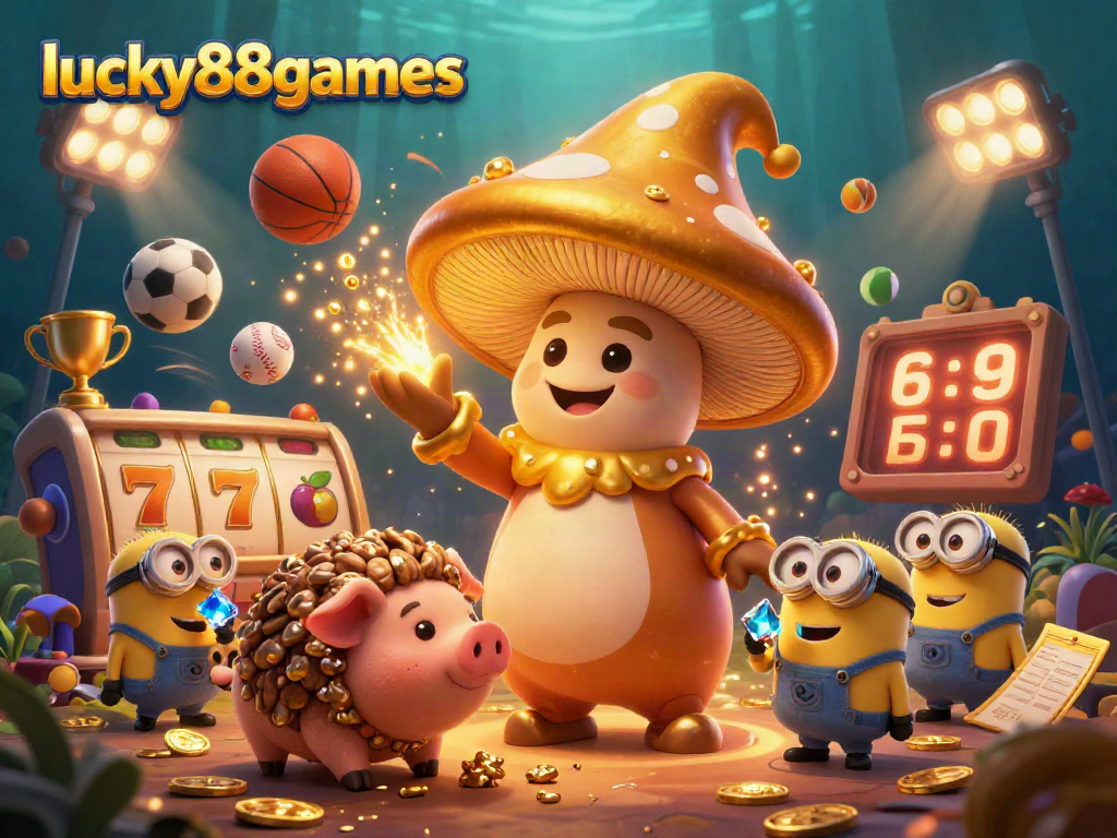 Experience big wins at lucky88games with enchanting slot machines and treasures in this rich casino scene.