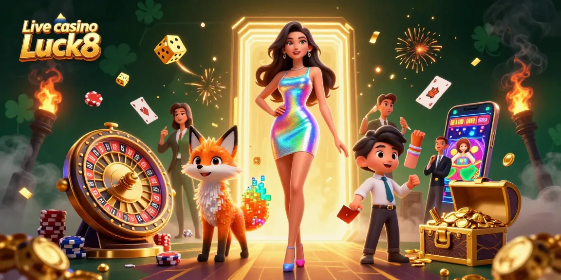 Join the excitement at Live casino Luck8 with immersive games, including roulette and engaging dealers.