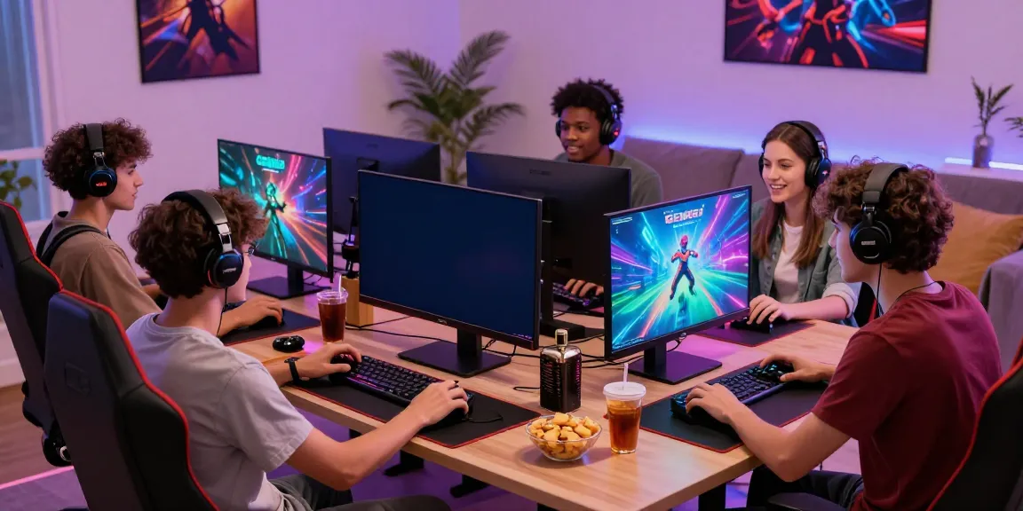 Engaged players enjoying GEM88 gaming experience in a vibrant setting