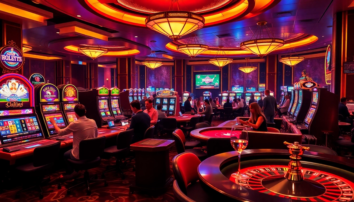 L567-br.com offers an immersive gambling experience with vibrant slot machines and classic poker tables.