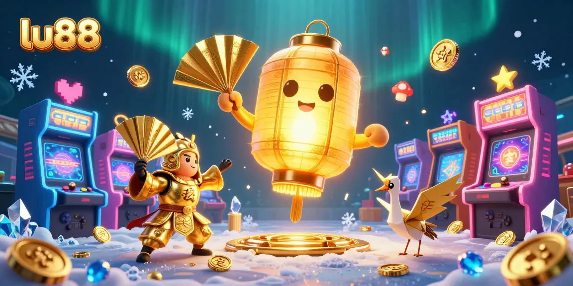 Engage with exciting LU88 gaming experiences featuring vibrant characters and dynamic casino elements.