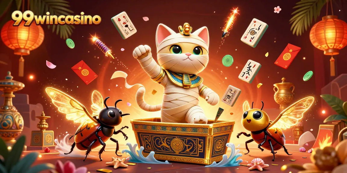 Experience exhilarating gaming action at 99wincasino with vibrant 3D scenes and iconic characters.
