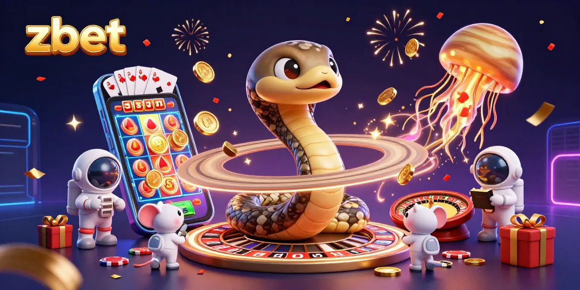 Engage with zbet's thrilling cosmic casino scene featuring astro mice betting on a roulette ring.