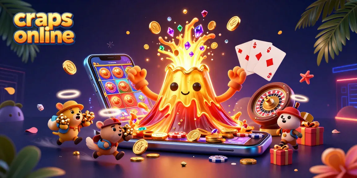 Engage in thrilling craps online action amidst a vibrant casino atmosphere filled with winning treasures.