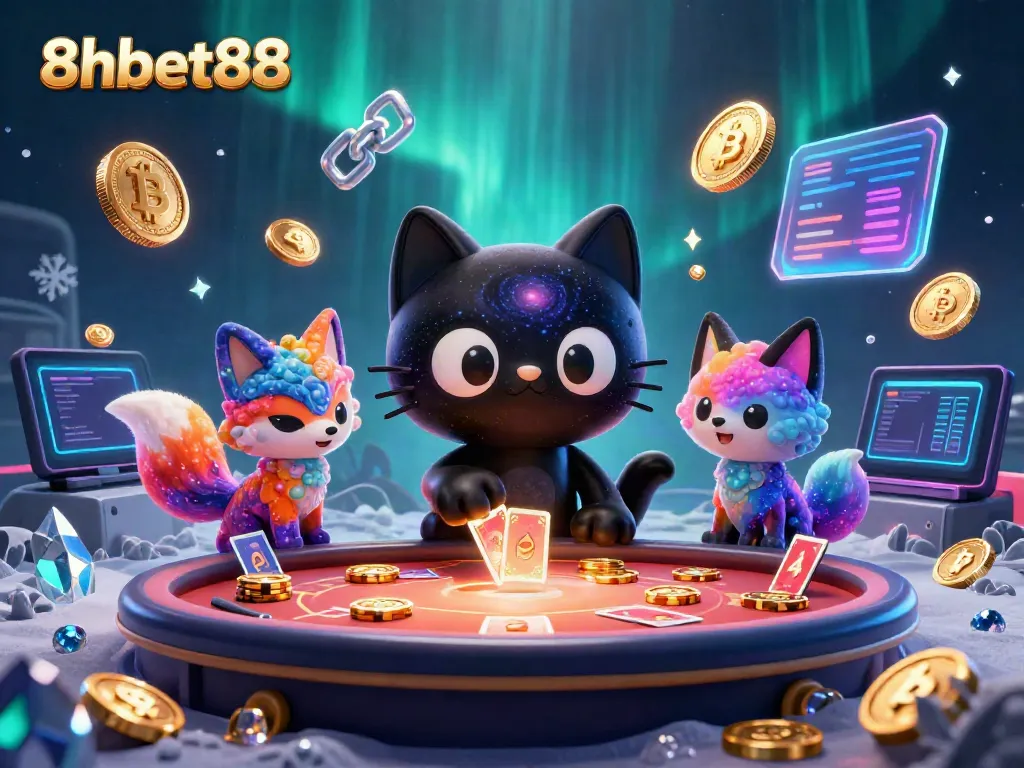Experience thrilling gambling at 8xbet88 with captivating cosmic characters in an enchanting casino.