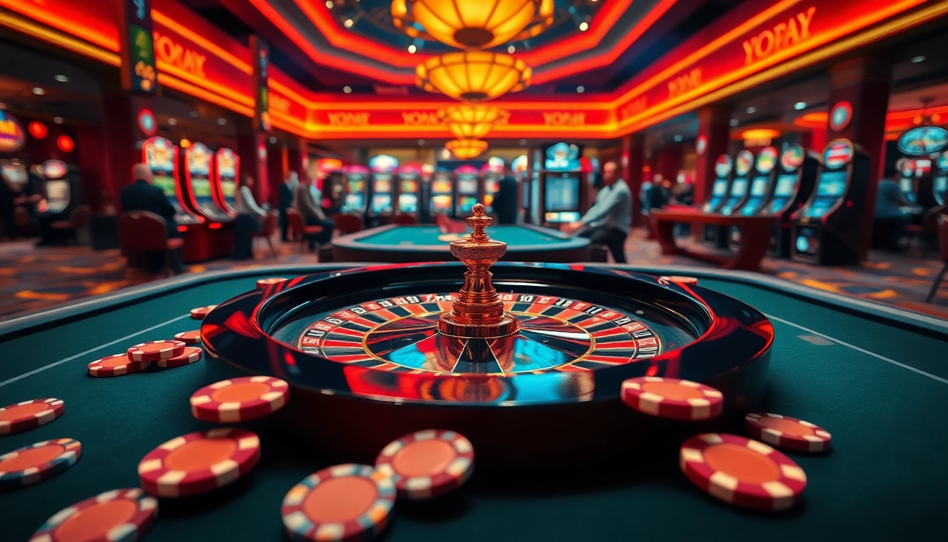 Gagnez avec casino en ligne meilleurs bonus dans un cadre de casino animé.