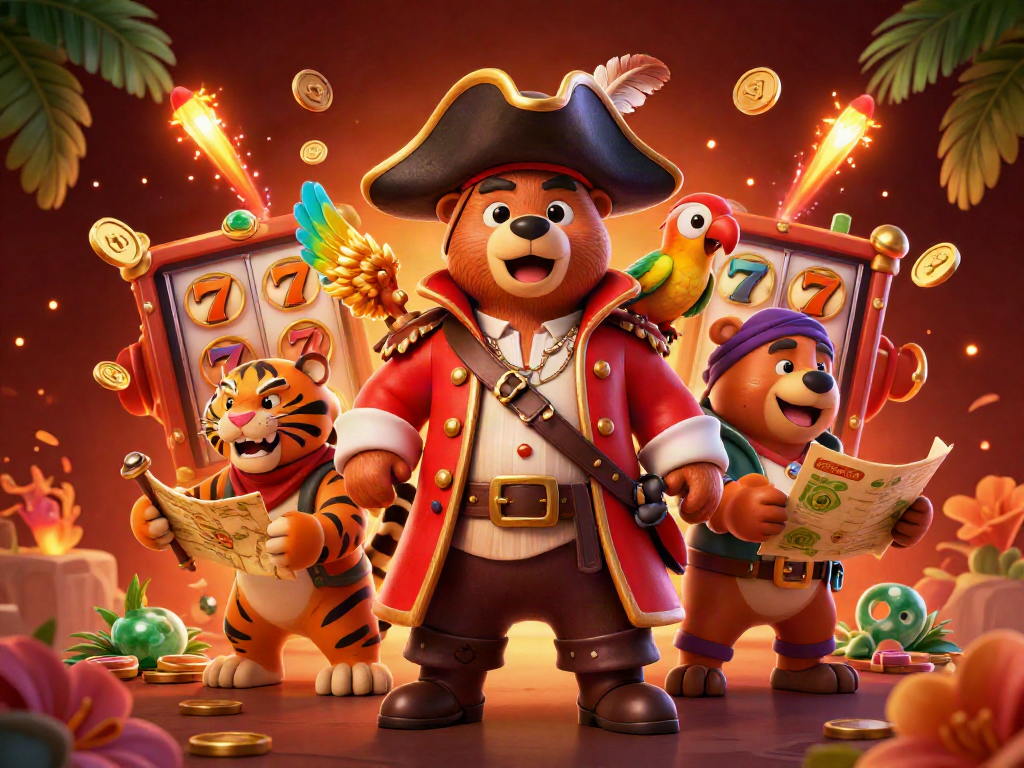 Engage with thrilling games at Lu88 com with vibrant characters and interactive casino elements.