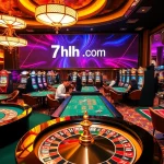 Experience the excitement of gambling at 7hh.br.com with professional dealers and vibrant slot machines.