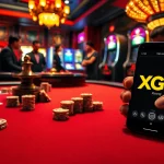 Gamblers placing bets on the elegant XXGG casino platform at a luxurious blackjack table.