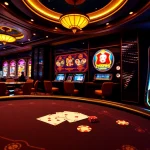 Engaging Bet88 đăng nhập experience with vibrant casino games and luxurious atmosphere.
