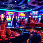 Enthusiastische Spieler genießen casino bonus ohne einzahlung neu an einem Roulette-Tisch.