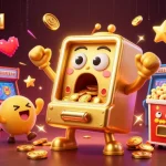 Engage with thrilling jackpots at 789clubv1's dynamic gaming scene featuring cheerful slot machines.