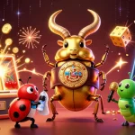 Join the action with the vibrant red88 jackpot scene filled with dynamic casino elements and characters.