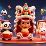 Engage in the excitement of Slot 777VIP with dynamic 3D illustrations featuring vibrant characters and thrilling jackpot elements.