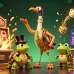 Experience the thrill of 35bd gaming with vibrant casino characters and jackpot excitement!