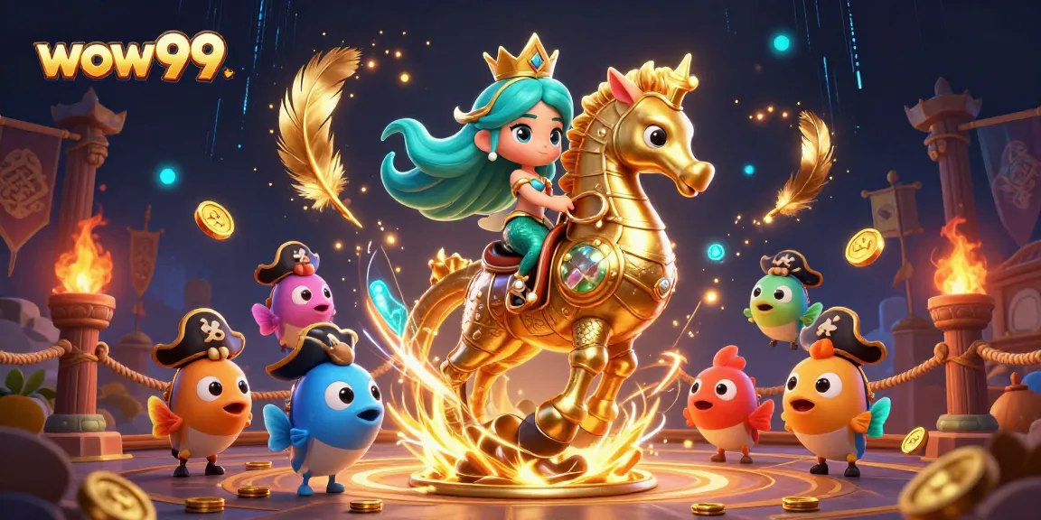 Pengalaman bermain wow99 dengan putri duyung dan harta karun di dunia kasino.