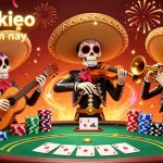 Experience dynamic betting excitement with vibrant music and poker action featuring tỷ lệ kèo nhà cái hôm nay.